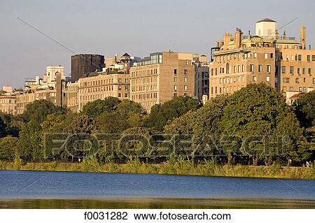 United States, New York, Manhattan, Central Park, the reservoir View Large Photo Image Stock Image - United States, New York, Manhattan, Central Park, the reservoir. Fotosearch