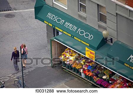 United States, New York, Manhattan, flower shop View Large Photo Image Stock Photo - United States, New York, Manhattan, flower shop. Fotosearch