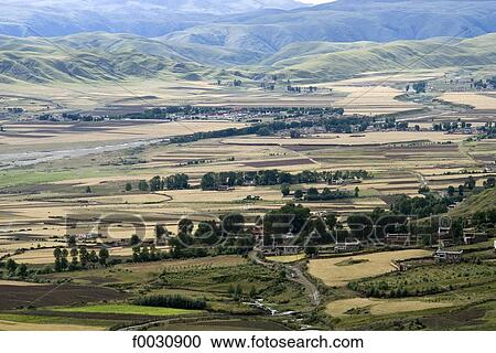 China, Sichuan, between Daofu and Danba, landscape View Large Photo Image Stock Image - China, Sichuan, between Daofu and Danba, landscape. Fotosearch