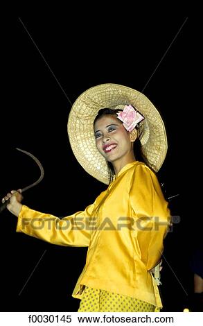 Thailand, Bangkok, folkloric dance, young woman View Large Photo Image Stock Photography - Thailand, Bangkok, folkloric dance, young woman. Fotosearch