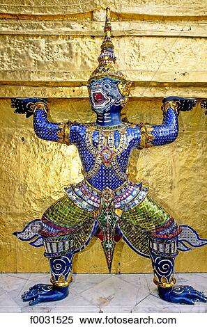Thailand, Bangkok, Wat Phra Keo temple, emerald buddha temple. View Large Photo Image Stock Photography - Thailand, Bangkok, Wat Phra Keo temple, emerald buddha temple.. Fotosearch