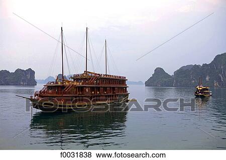 Vietnam, Halong bay. View Large Photo Image Stock Photo - Vietnam, Halong bay.. Fotosearch