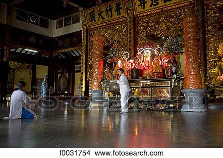 Vietnam, Ho Chi Minh city, Giac pagoda. View Large Photo Image Picture - Vietnam, Ho Chi Minh city, Giac pagoda.. Fotosearch