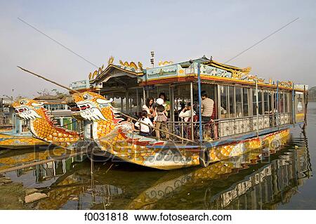 Vietnam, Hue, boat. View Large Photo Image Stock Photo - Vietnam, Hue, boat.. Fotosearch
