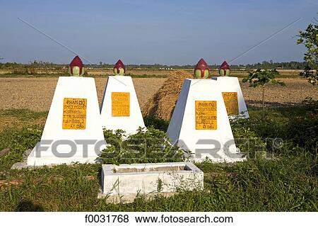 Vietnam, village by Mang Thit river, graves. View Large Photo Image Stock Photo - Vietnam, village by Mang Thit river, graves.. Fotosearch