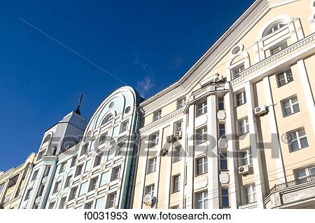 Russia, St Petersburg, art deco building. View Large Photo Image Stock Image - Russia, St Petersburg, art deco building.. Fotosearch