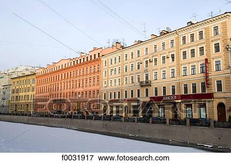 Russia, St Petersburg, Griboyedov Canal. View Large Photo Image Stock Photo - Russia, St Petersburg, Griboyedov Canal.. Fotosearch