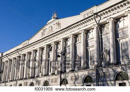 Russia, St Petersburg, Ostrovsky square, national library. View Large Photo Image Stock Photography - Russia, St Petersburg, Ostrovsky square, national library.. Fotosearch