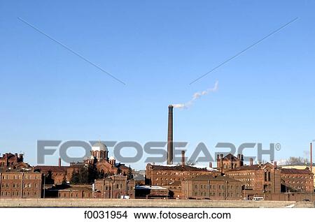 Picture - Russia, St Petersburg, prison and church.. Fotosearch
