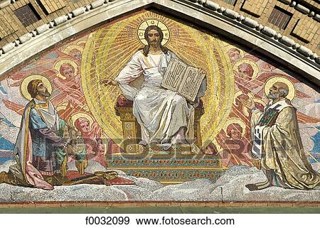 Russia, St Petersburg, the church of ressurection, mosaic. View Large Photo Image Stock Photo - Russia, St Petersburg, the church of ressurection, mosaic.. Fotosearch