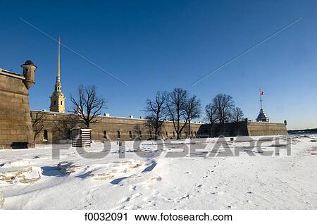 Russia, St Petersburg, Vassilievski island, the Peter and Paul fortress. View Large Photo Image Stock Image - Russia, St Petersburg, Vassilievski island, the Peter and Paul fortress.. Fotosearch