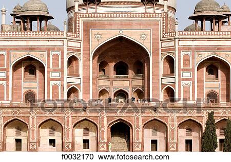 India, New Delhi, Humayun's tomb. View Large Photo Image Stock Image - India, New Delhi, Humayun's tomb.. Fotosearch