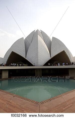 India, New Delhi, lotus temple. View Large Photo Image Stock Photograph - India, New Delhi, lotus temple.. Fotosearch