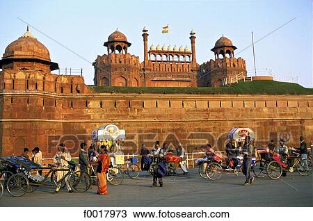 India, New Delhi, red fort. View Large Photo Image Stock Image - India, New Delhi, red fort.. Fotosearch