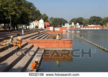 India, Haryana, Kurukshetra, Sannihit Sarovar. View Large Photo Image Stock Photo - India, Haryana, Kurukshetra, Sannihit Sarovar.. Fotosearch