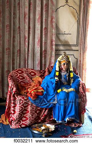 India, Punjab, Amritsar, Sri Durgiana temple, young girl dressing as a goddess. View Large Photo Image Stock Image - India, Punjab, Amritsar, Sri Durgiana temple, young girl dressing as a goddess.. Fotosearch