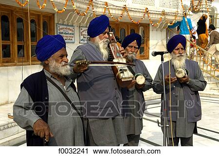 India, Punjab, Amritsar, the Golden Temple, musicians. View Large Photo Image Stock Image - India, Punjab, Amritsar, the Golden Temple, musicians.. Fotosearch