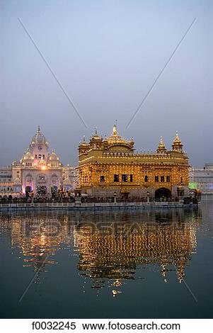 India, Punjab, Amritsar, the Golden Temple. View Large Photo Image Stock Photography - India, Punjab, Amritsar, the Golden Temple.. Fotosearch