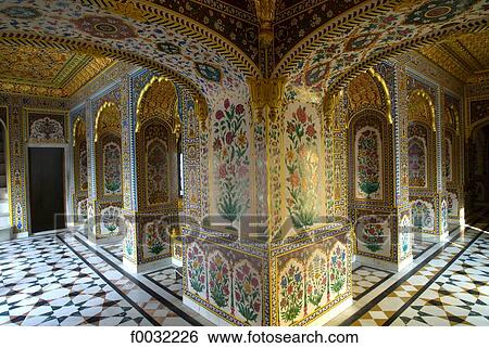 Stock Photograph - India, Punjab, Tarn Taran, inside a sikh temple.. Fotosearch