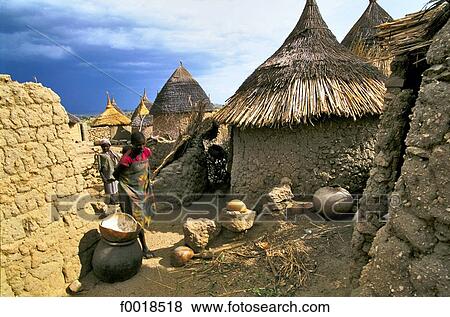 Cameroon, Mandara mountains, village. View Large Photo Image Stock Photo - Cameroon, Mandara mountains, village.. Fotosearch