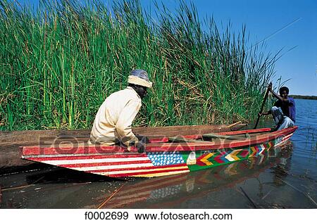Stock Photo - Senegal, Saint-Louis, fishermen. Fotosearch