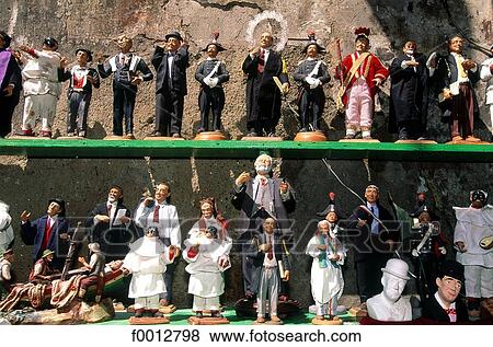 Stock Photo - Italy, Naples, figurine. Fotosearch