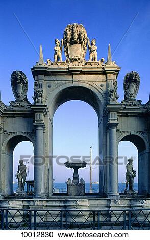 Italy, Naples, Immacolatella fountain View Large Photo Image Stock Image - Italy, Naples, Immacolatella fountain. Fotosearch