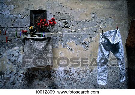 Italy, Naples, linen View Large Photo Image Stock Photo - Italy, Naples, linen. Fotosearch