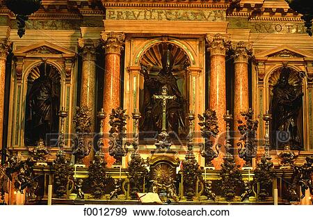 Italy, Naples, San Gennaro cathedral View Large Photo Image Stock Photo - Italy, Naples, San Gennaro cathedral. Fotosearch