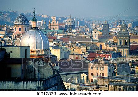 Italy, Naples View Large Photo Image Stock Photo - Italy, Naples. Fotosearch