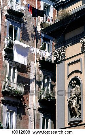 Stock Photo - Italy, Naples, streets. Fotosearch