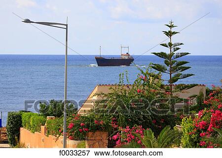 Stock Photo - Cyprus, near Paphos, wreck. Fotosearch