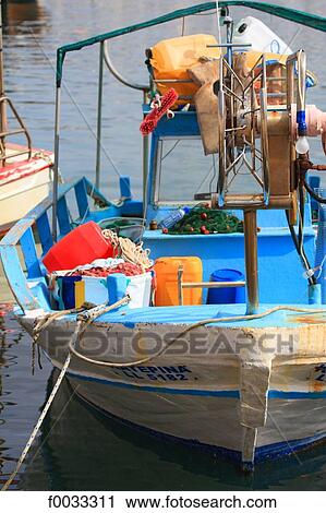 Stock Image - Cyprus, Paphos, the port. Fotosearch