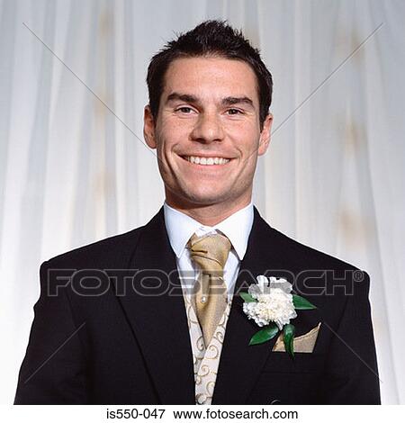 A happy groom View Large Photo Image Stock Photo - A happy groom. Fotosearch