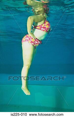 A woman dancing underwater View Large Photo Image Stock Image - A woman dancing underwater. Fotosearch