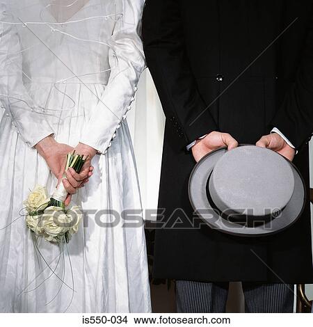 Back of a bride and groom View Large Photo Image Picture - Back of a bride and groom . Fotosearch