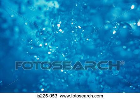 Stock Image - Water bubbles. Fotosearch