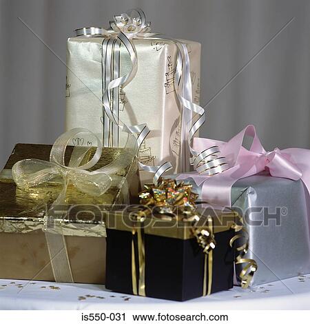 Stock Image - Wedding presents. Fotosearch
