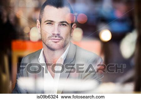 Businessman in cafe View Large Photo Image Picture - Businessman in cafe. Fotosearch