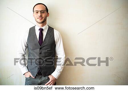 Businessman in waistcoat View Large Photo Image Stock Image - Businessman in waistcoat. Fotosearch