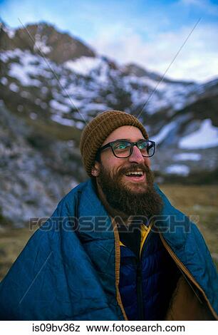Excited hiker, Mineral King, California, United States View Large Photo Image Stock Photo - Excited hiker, Mineral King, California, United States. Fotosearch