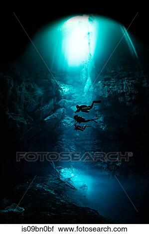Freediver cavern diving in the pit cavern, Tulum, Quintana Roo, Mexico View Large Photo Image Stock Image - Freediver cavern diving in the pit cavern, Tulum, Quintana Roo, Mexico. Fotosearch