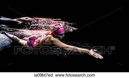 Freestyle swimming View Large Photo Image Stock Image - Freestyle swimming. Fotosearch