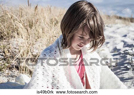 Girl on beach, Cape Town, South Africa View Large Photo Image Stock Image - Girl on beach, Cape Town, South Africa. Fotosearch