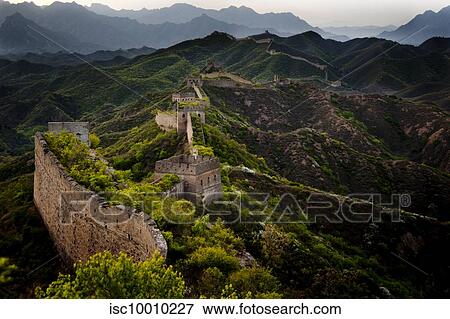 Stock Photo - Great Wall, Beijing, China. Fotosearch