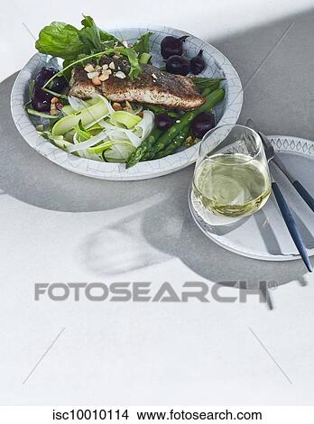 High key still life with barramundi lemon myrtle and native spices on white table View Large Photo Image Picture - High key still life with barramundi lemon myrtle and native spices on white table. Fotosearch