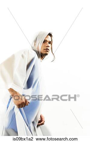 Male model wearing raincoat View Large Photo Image Stock Image - Male model wearing raincoat. Fotosearch
