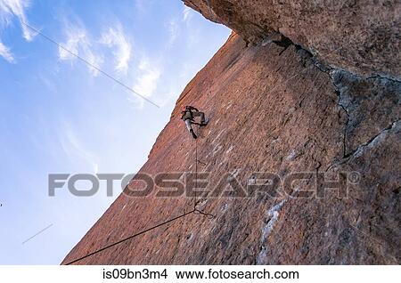Man rock climbing, Smith Rock State Park, Oregon, USA View Large Photo Image Picture - Man rock climbing, Smith Rock State Park, Oregon, USA. Fotosearch