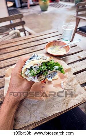 Meal of salad wrap, potato chips and dip View Large Photo Image Stock Image - Meal of salad wrap, potato chips and dip. Fotosearch