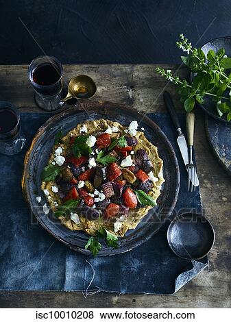 Middle eastern tart View Large Photo Image Stock Photo - Middle eastern tart. Fotosearch